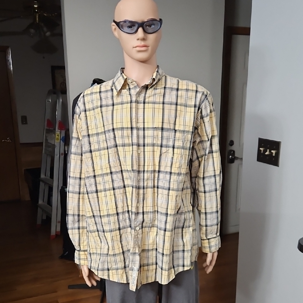 3/$35 Nautica Casual Button-down Long Sleeved Shirt, XL